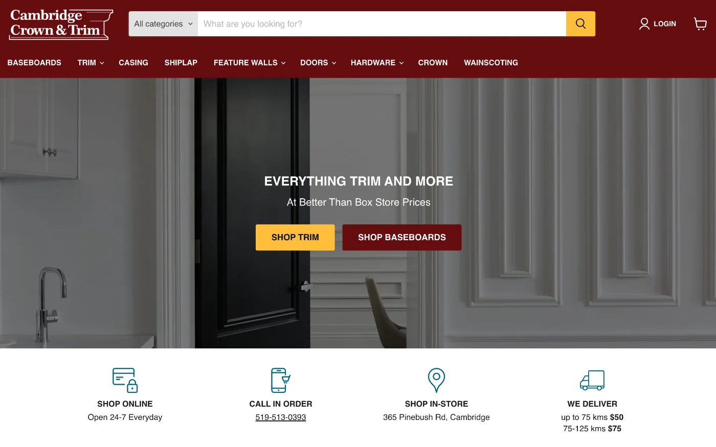 cambridge crown website preview